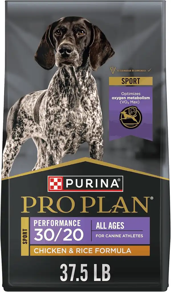  Purina Pro Plan Sport Performance 30\/20 Chicken and Rice Formula High Protein Dog Food - 37.5 lb. Bag