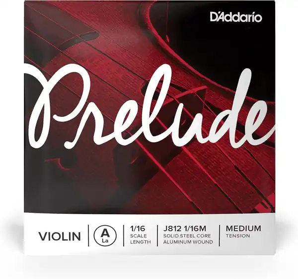 D'Addario Prelude Violin Single E String, 4\/4 Scale, Heavy Tension