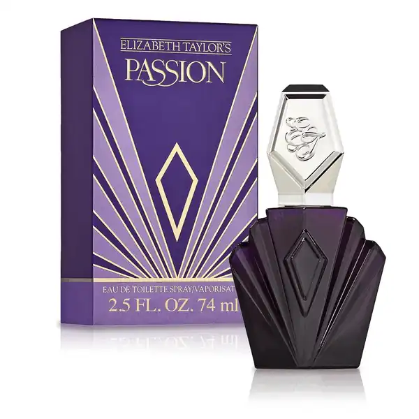  Elizabeth Taylor Women's Perfume, Passion, Eau De Toilette EDT Spray, 2.5 Fl Oz