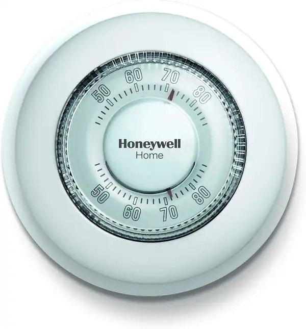  Honeywell Home CT87K1004 The Round Heat Only Manual Thermostat