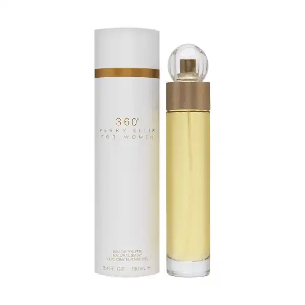  Perry Ellis 360 for Women Eau De Toilette Spray - 100 milliliter\/3.4 ounce