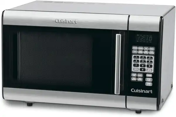  Cuisinart CMW-100 1-Cubic-Foot Stainless Steel Microwave Oven, Brushed Chrome