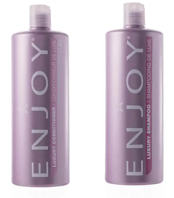  Enjoy Hair Care - 33.8 Ounce Luxury Duo Shampoo and Conditioner Duo