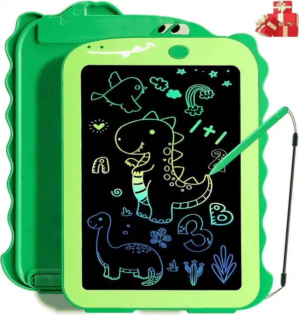  Teriph LCD Writing Tablet for Kids, Colorful Toddlers Toys Drawing Board, Educational Kid Toys, Doodle Pad Dinosaur Toys for 2 3 4 5 6 7 8 Year Old Boys Girls Birthday Party Christmas Gifts,8.5inch