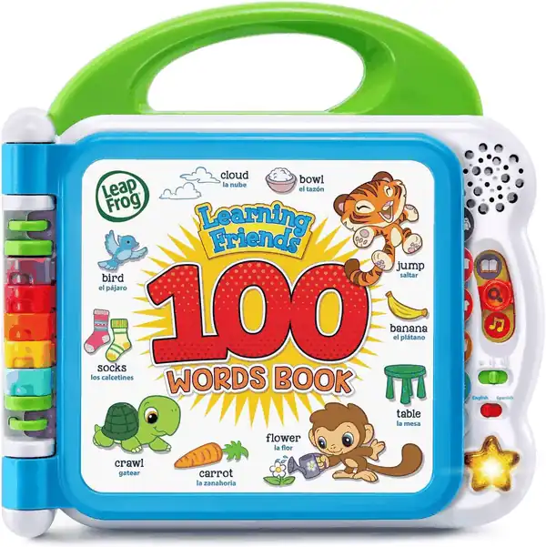  LeapFrog Learning Friends 100 Words Book, Green