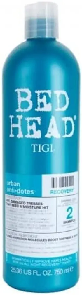 Tigi Bed Head Urban Anti+dotes Recovery Shampoo Damage Level 2, 25.36-Ounce(pack of 1),750 milliliters