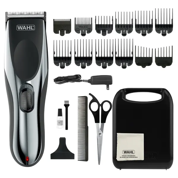 Wahl Clipper Rechargeable Cord\/Cordless Haircutting & Trimming Kit for Heads, Longer Beards, & All Body Grooming - Model 79434