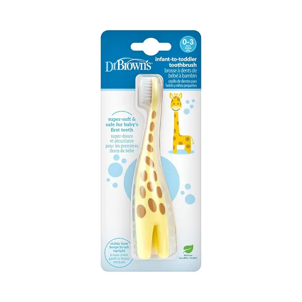 Dr. Brown's Infant-to-Toddler Toothbrush, Giraffe