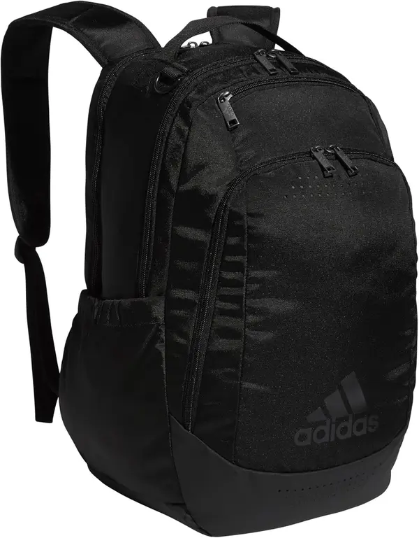 adidas Defender Team Sports Backpack, Black\/Black, One Size