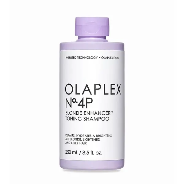 Olaplex No. 4P Blonde Enhancer Purple Toning Shampoo, Repairs, Hydrates, & Brightens All Blonde, Lightened, & Grey Hair, 8.5 fl oz