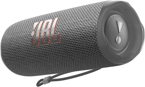 JBL Flip 6 - Portable Bluetooth Speaker, powerful sound and deep bass, IPX7 waterproof, 12 hours of playtime, JBL PartyBoost for multiple speaker pairing for home, outdoor and travel (Grey)