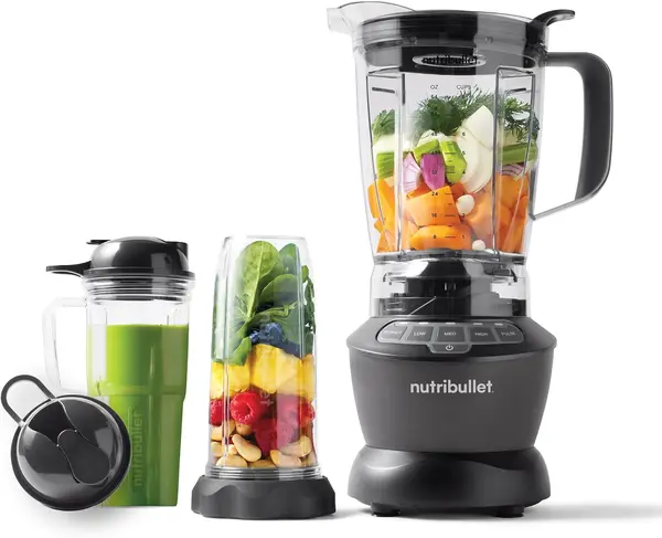 nutribullet Full-Size Blender Combo 1200W \u2013 NBF50500 - Dark Gray