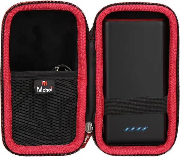 Mchoi Hard Case Suitable for Ekrist\/LanLuk Portable Charger Power Bank 25800mAh, Waterproof Shockproof Power Bank Protective Case, Case Only