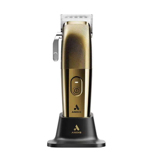 Andis Envy II Cordless Clipper Premium Edition, Professional Lithium-ion Electric Beard & Hair Clipper, Phaze Blade, Cordless, Gold